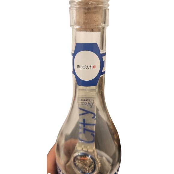 Swatch Access Watch City 1997 Otranto Bottle The Club Members Numbered Edition - Picture 10 of 12